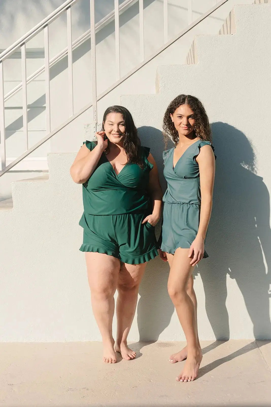 Iconeā¢ SwimRomper: Swim Suit With Built-in Bra
