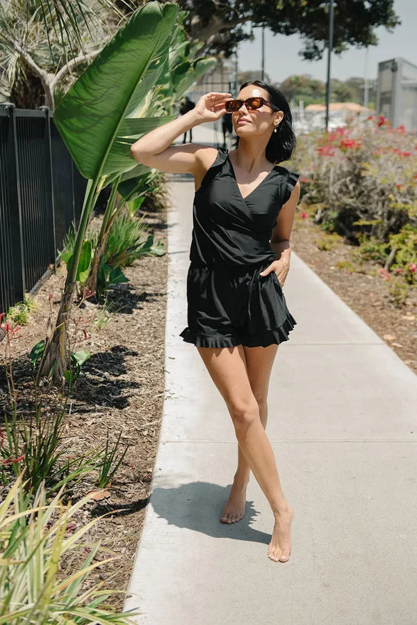 Iconeā¢ SwimRomper: Swim Suit With Built-in Bra