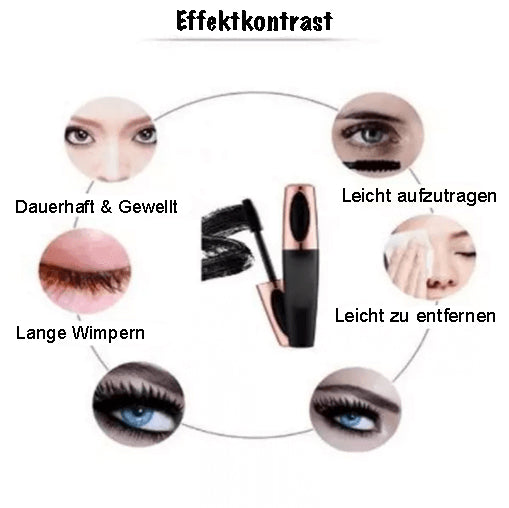4D silk fiber mascara