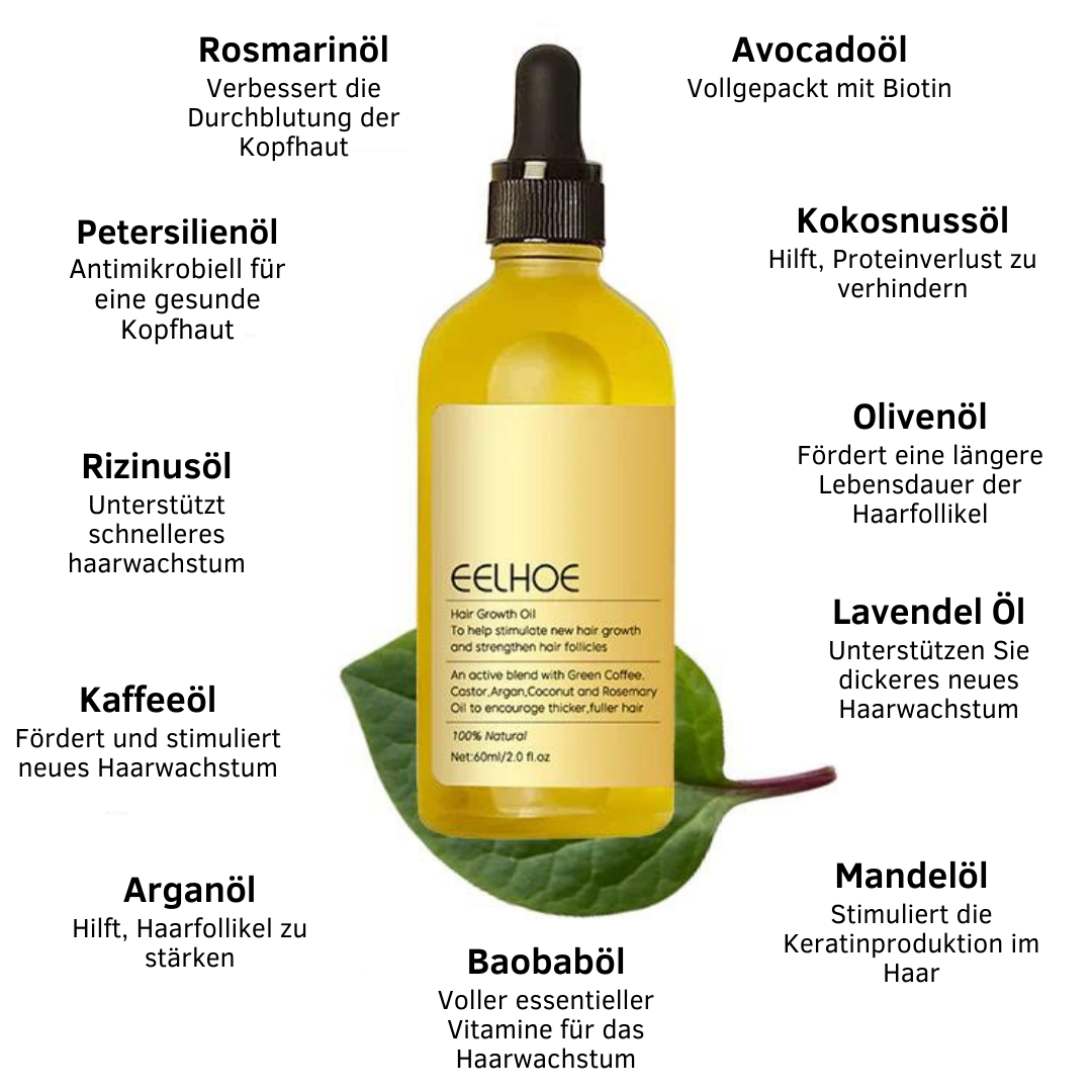Biologisches Haarwachstumsöl