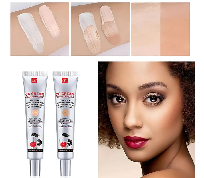 Feuchtigkeitsspendende CC-Creme Foundation mit Centella Asiatica
