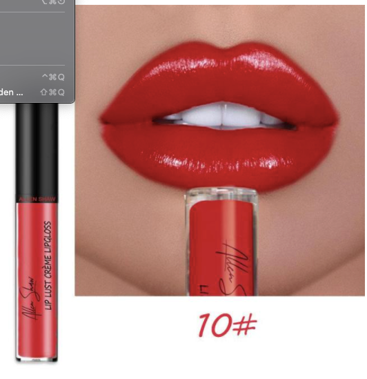 Creme Textur Wasserfester Lippenstift - Beautyclam