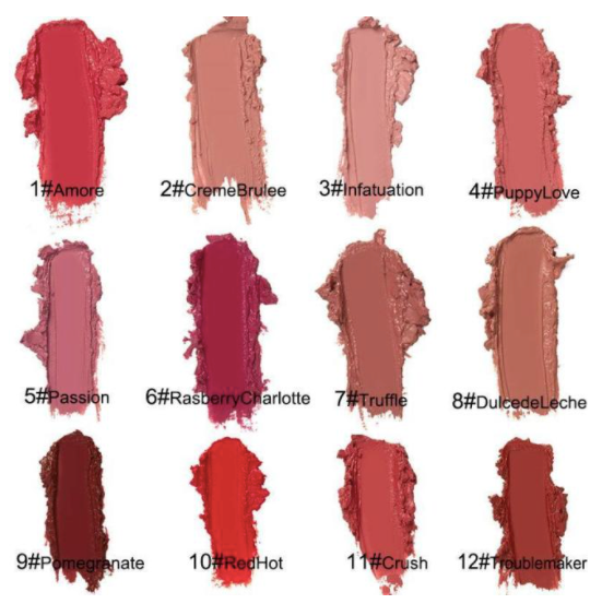 Creme Textur Wasserfester Lippenstift - Beautyclam