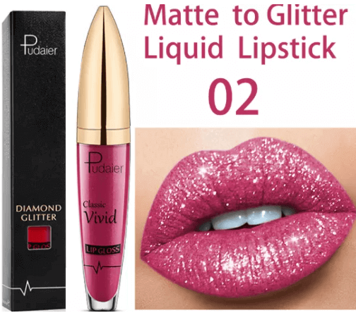 18 Farben Diamond Shiny Long Lasting Lipstick - Beautyclam