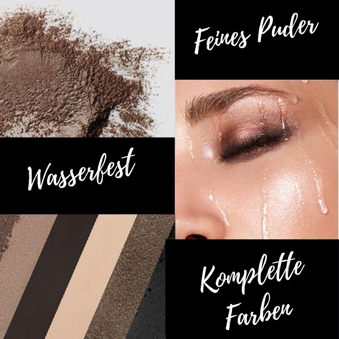 Zweifarbiger verstellbarer Augenbrauenstempel - Beautyclam