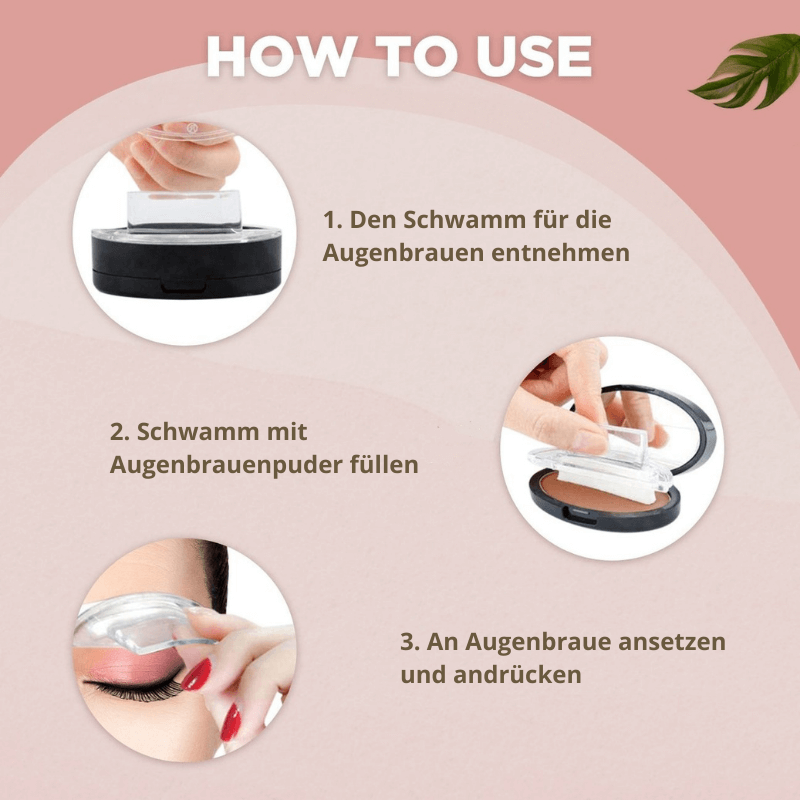 EASY™ Augenbrauen Stempel - Beautyclam
