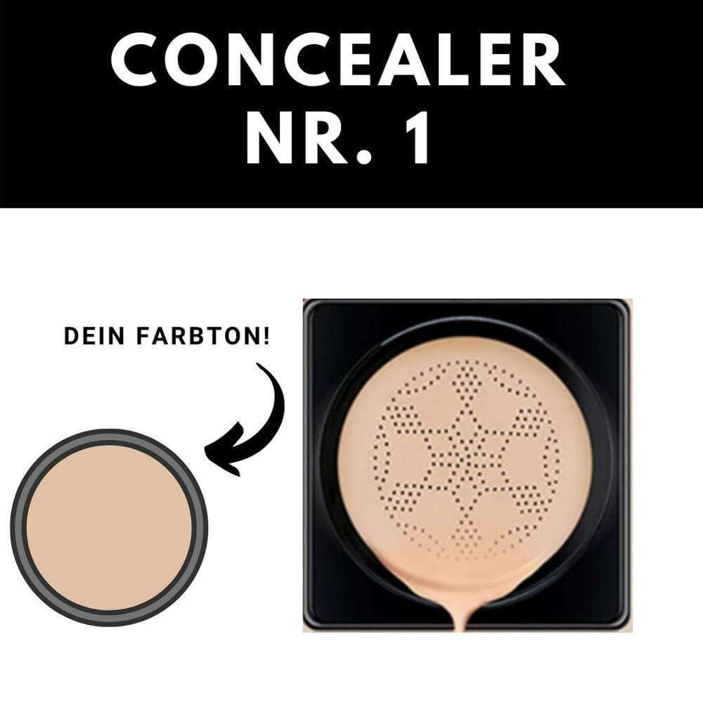 NAKED CONCEALER INKL. NANOBÜRSTE I PERFEKTION FÜR DEINE HAUT - Beautyclam