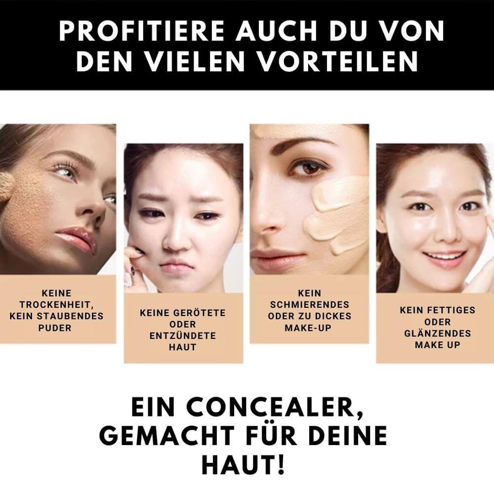 NAKED CONCEALER INKL. NANOBÜRSTE I PERFEKTION FÜR DEINE HAUT - Beautyclam