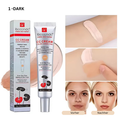 Feuchtigkeitsspendende CC-Creme Foundation mit Centella Asiatica