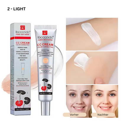 Feuchtigkeitsspendende CC-Creme Foundation mit Centella Asiatica