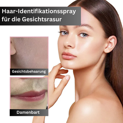 Hair Identifier Spray for face, shaving, skin and body