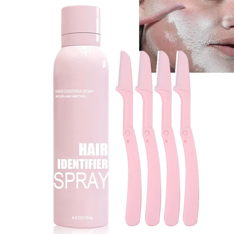 Haar Identifier Spray für Gesicht, Rasur, Haut und Körper