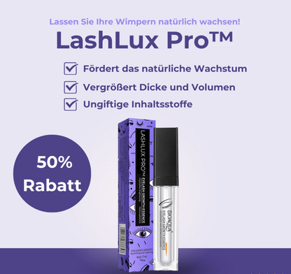 LashLux Pro™ Natürlich Längere Wimpern