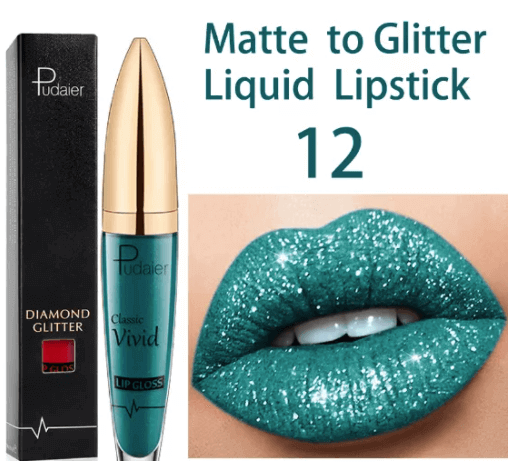18 Farben Diamond Shiny Long Lasting Lipstick - Beautyclam