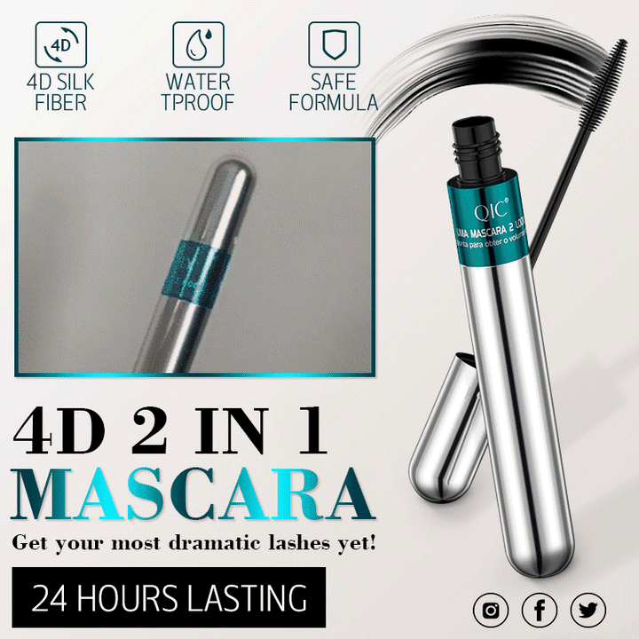5D Mascara Doppelte Bürste 2 IN 1 - Beautyclam