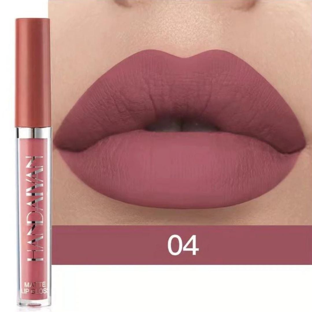 Mattes Lippenstift-Make-up-Set (6 Stk.) - Beautyclam