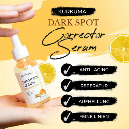 Das Neue Kurkuma Dark Spot Corrector Serum (Tag- und Nachtnutzung) - Beautyclam Skin Serum