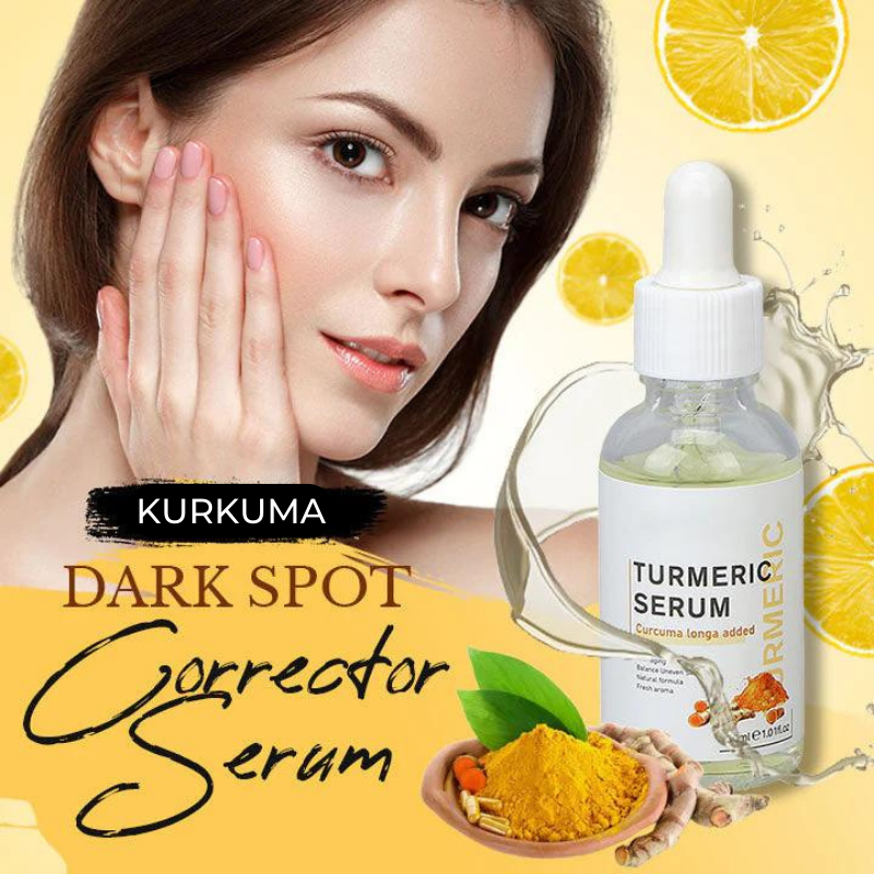 Das Neue Kurkuma Dark Spot Corrector Serum (Tag- und Nachtnutzung) - Beautyclam Skin Serum