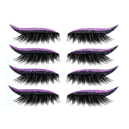 Wiederverwendbare Eyeliner And Eyelash Stickers - Beautyclam Selbstklebende Wimpern