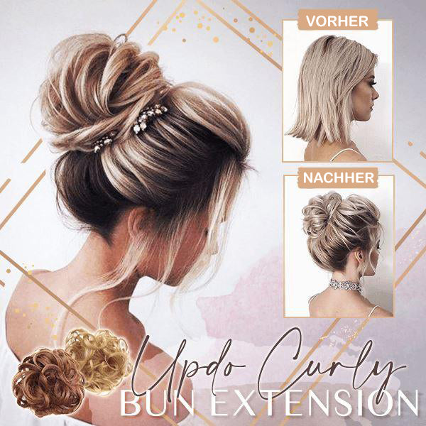 Updo Curly Bun Extension - Beautyclam