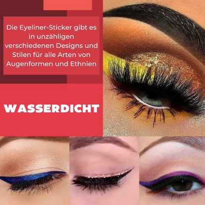 Wiederverwendbare Eyeliner And Eyelash Stickers - Beautyclam Selbstklebende Wimpern