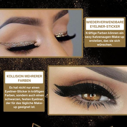 Wiederverwendbare Eyeliner And Eyelash Stickers - Beautyclam Selbstklebende Wimpern